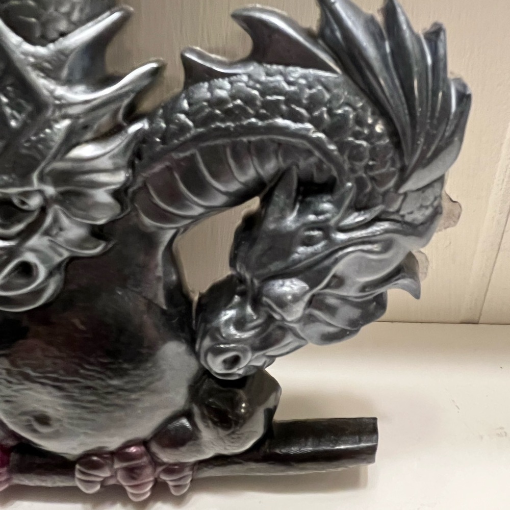 Handmade Resin 3 Headed Dragon - Picture 2 of 4